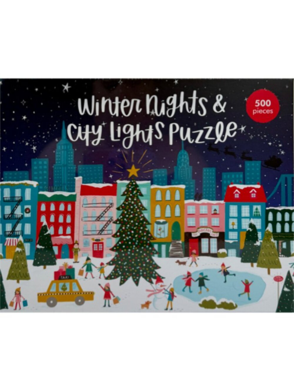 NEW Pippi Post Winter Nights & City Lights 500pc